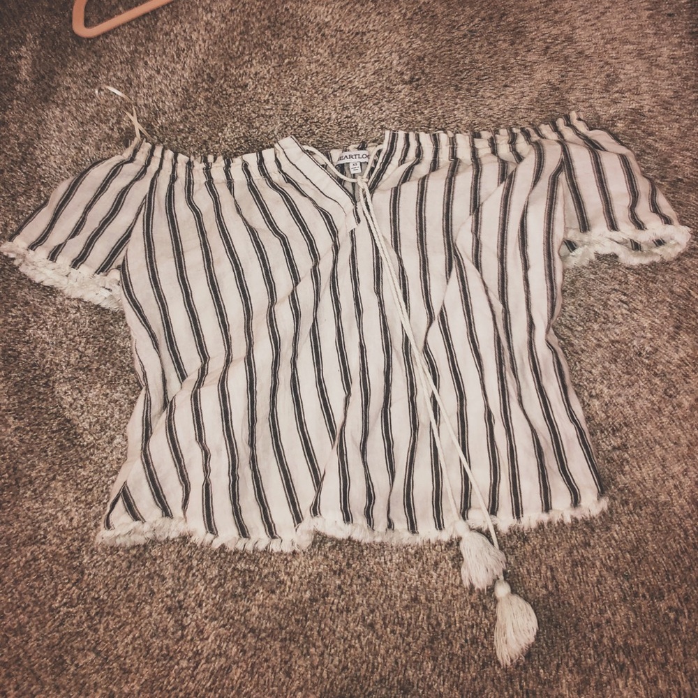 Off the shoulder shirt
